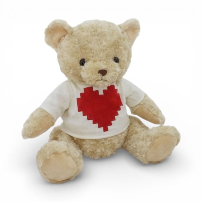 ORSO PELUCHE CON SHIRT CM.35